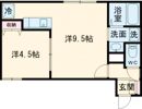 アマン幸町の間取り画像
