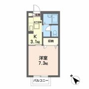 コーポT・H1番館の間取り画像