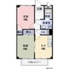 Surplus Two Ichikawa Aの間取り画像