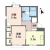 クレセントKの間取り画像