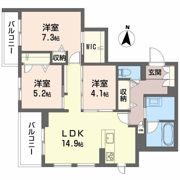オルトペディアAの間取り画像