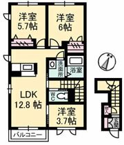 サンフラワー G棟の間取り画像