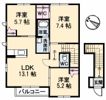 Fore Castle I棟の間取り画像