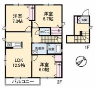 シャーメゾン望の間取り画像