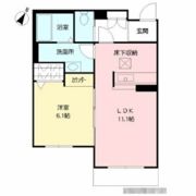ヴィラウィステリア門司 D棟の間取り画像