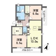 アルカディア宮原の間取り画像