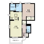 シャーメゾン八幡 Aの間取り画像