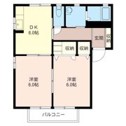 フォーレスグリーンAの間取り画像