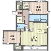 ブランノアールの間取り画像