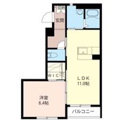ビューグランド Aの間取り画像