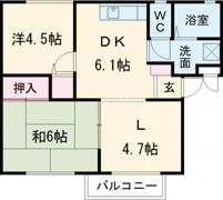 ルミエール州見の間取り画像
