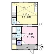 グローリア吉川の間取り画像