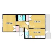 コーポきくちの間取り画像