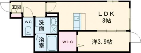 エフエス名取の間取り画像