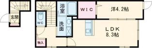 エフエス名取の間取り画像
