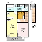 Σresidence歌川町 A棟の間取り画像