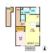 メルヴェーユの間取り画像