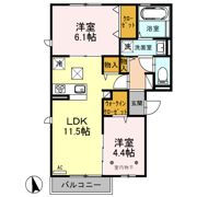 パークハイムの間取り画像