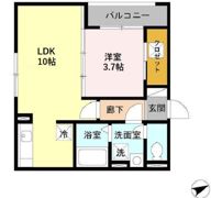 レセンテ キューブの間取り画像