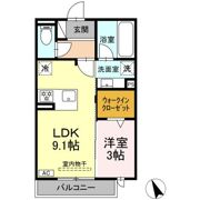 ワイズヴィラ岐南WESTの間取り画像