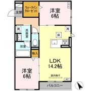 ワイズヴィラ岐南EASTの間取り画像