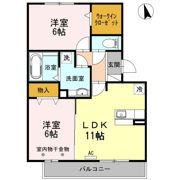 リヴァージュの間取り画像