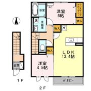 クローバーハイツの間取り画像