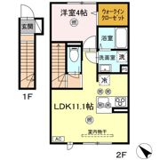 浜乃木レジデンスKの間取り画像