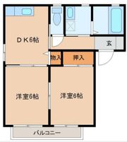 ヴィラカメリアの間取り画像