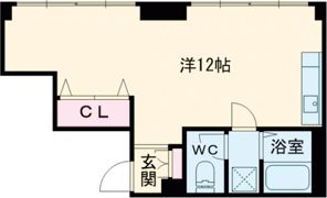 クラスタービルの間取り画像