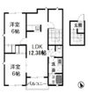 グランソレイユ Aの間取り画像