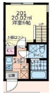 ル・クレージュの間取り画像