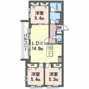 リラフォートタカマツの間取り画像