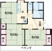 東米の山ハイツの間取り画像