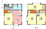 鈴木様貸テラスハウス西山の間取り画像