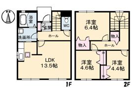 アルファ C棟?の間取り画像