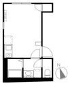 Volare da Kanamechoの間取り画像