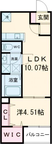F+style高見の里2号館の間取り画像