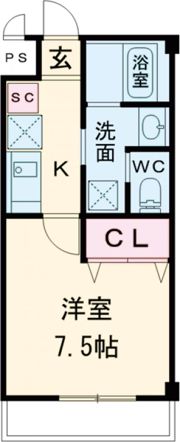 REVO門真の間取り画像