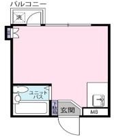 リエパレス立川の間取り画像