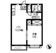 コンフォート・アキの間取り画像