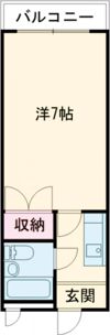 サンライズマンションの間取り画像