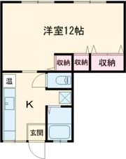 コーポニュー旭の間取り画像
