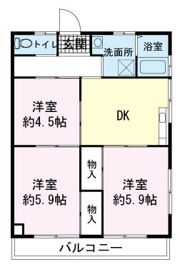 新井アパートの間取り画像