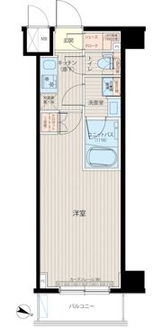 ルーブル中板橋六番館の間取り画像