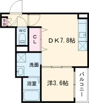 グランツ喜連の間取り画像