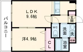 パルエースFUJIの間取り画像