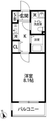 ヒーリンググランデの間取り画像
