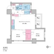 クレヴィアリグゼ日暮里の間取り画像