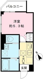 カサグラシア 南大井の間取り画像